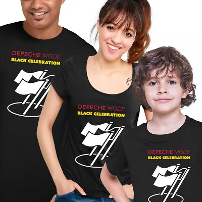 Buy Depeche Mode Black Celebration Symbols Band T-Shirt Kids Music Adult Tees • 14.99£