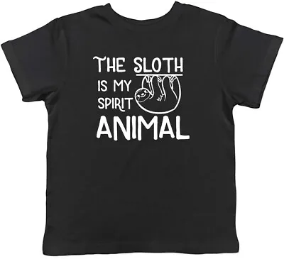 Buy The Sloth Is My Spirit Animal Childrens Kids T-Shirt Boys Girls • 5.99£
