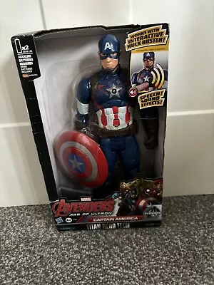 Buy Marvel Avengers Age Of Ultron Titan Hero Tech Captain America 12  Action Figure • 15£