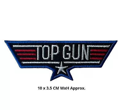 Buy Video Game Top Gun Embroidered Iron On/Sew On Patch/Badge Jeans Shirt N-412 • 2.09£