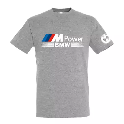 Buy BMW M Power TShirt Motorsports MSport Racing Birthday Xmas Gift Mens TOP PREMIUM • 14.99£