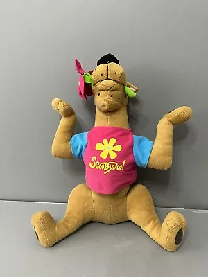Buy Scooby-Doo (S08) Plush Soft Toy With T- Shirt And Flower TM & Hanna- Barbera 15” • 14.95£