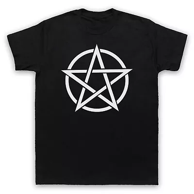 Buy Gothic Pentagram Witchcraft Magic Symbol Occult Logo Mens & Womens T-shirt • 17.99£