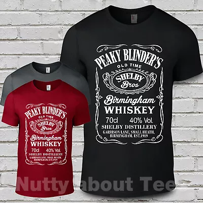 Buy Peaky Whisky TShirt Shelby Bros The Garrison Est Birmingham Blinders NEW • 12.50£