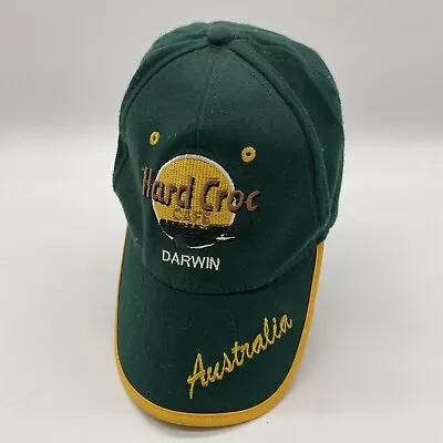 Buy Hard Croc Cafe Darwin Green Yellow Adjustable Cap • 12.99£