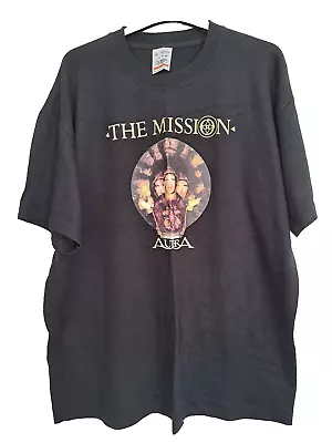 Buy Vintage Official The Mission Uk 'aura 2002 Tour' T Shirt Size Xl • 19.50£