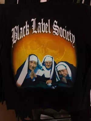 Buy Black Label Society Shot To Hell Vintage 2007 Tshirt Size Medium Rock Metal Bls • 20£