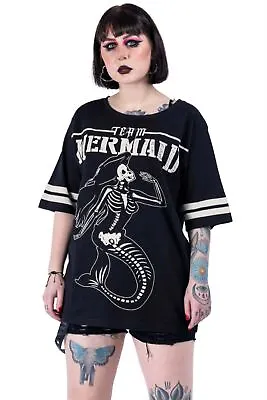 Buy Heartless Team T-shirt Goth Mermaid Witch Wednesday Wicca Wicthcraft Varsity • 16£