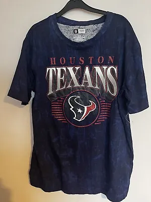 Buy Vintage NFL Houston Texans Tie Dye Graphic Shirt Size Large  • 4.49£