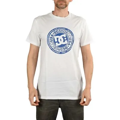Buy DC Shoes Circle Star S/S T-Shirt - Snow White / Nautical Blue • 14.99£