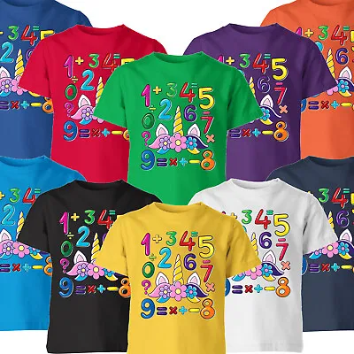 Buy Unique Maths Number Day Math Love Gift School Wear Numeric Style T-Shirt #ND5 • 6.99£