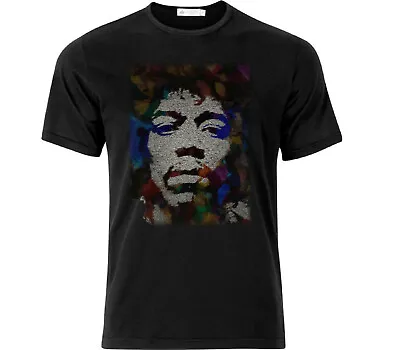 Buy Jimi Hendrix Inspired Rock T Shirt Black • 18.49£