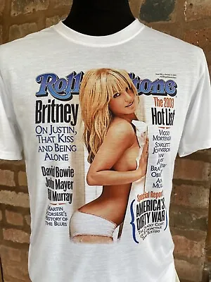 Buy Britney Spears T-shirt - Mens & Women's Sizes S-XXL - Rolling Stone Retro 90s • 15.99£