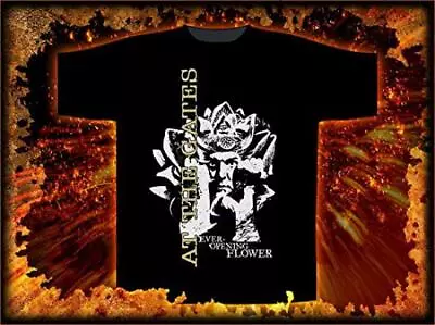 Buy  At The Gates - Ever Opening Flower T-Shirt-L #98129 • 12.25£