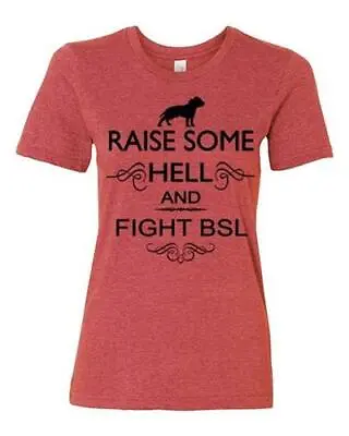 Buy Raise Hell Against BSL Women's Crew Neck T Shirt • 18.94£