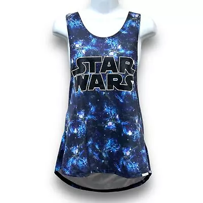 Buy Her Universe Star Wars Galaxy Tank Top Women's Size Medium Disney Graphic Tee • 28.32£