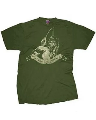 Buy New Official Rambo Welcome To The Jungle Movie Mens Retro Green Tee T Shirt • 8.95£