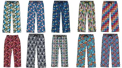 Buy Men Character Lounge Pants Pyjama Bottoms 100% Cotton Marvel Comics Loungewear • 12.99£