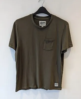 Buy The Stronghold Los Angeles Mens T-shirt Size 2XL Khaki Green 100% Cotton VGC • 9.99£