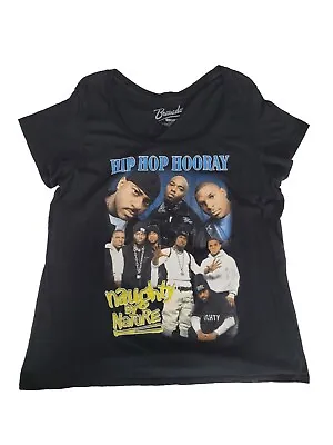 Buy Bravado Size XL Hip Hop Hooray T Shirt Naughty By Nature Black Women's  • 24.12£