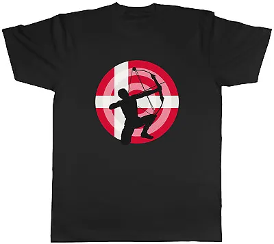 Buy Archery Flags Denmark Mens Unisex T-Shirt Tee • 8.99£