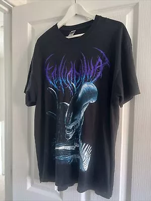 Buy VULVODYNIA RISING MERCH Alien T-Shirt Size XL • 10£