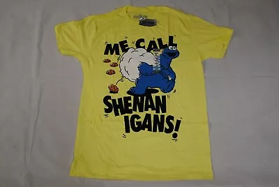 Buy Sesame Street Cookie Monster Me Call Shenanigans T Shirt New Official Rare • 10.99£