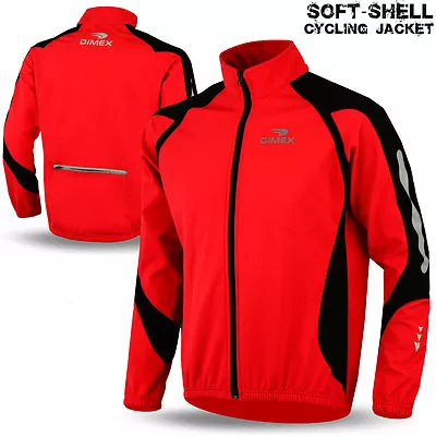 Buy Cycling Jacket Soft Shell Winter Thermal Fleece Windproof Long Sleeve Bike Coat • 24.99£