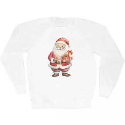 Buy 'Cute Christmas Santa' Adult Sweatshirt / Sweater / Jumper (SW042454) • 19.99£