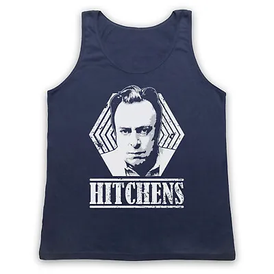 Buy Christopher Hitchens Unofficial Atheist Author Tribute Adults Vest Tank Top • 18.99£