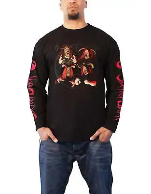 Buy Six Feet Under T Shirt Zombie Band Logo New Official Mens Black Long Sleeve • 22.95£