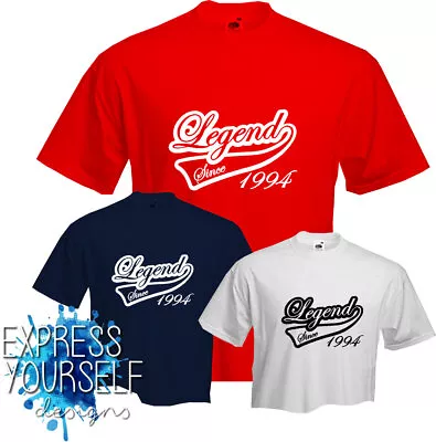Buy LEGEND SINCE 1994 - T Shirt, 30th BIRTHDAY (2024), Fun, Present, Gift, NEW • 9.99£