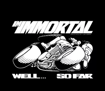Buy Bloodrunners T-shirt By Andy Sparrow I’m Immortal 3xl • 25£