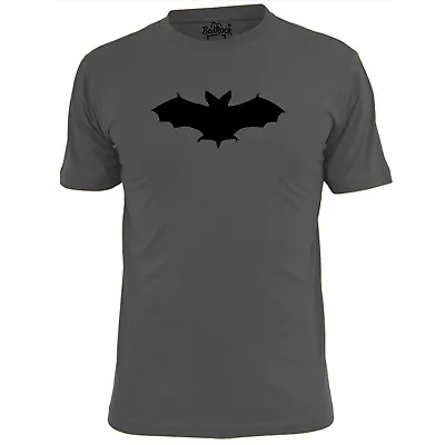 Buy Mens Bat Silhouette Symbol T Shirt Dracula Occult Bats • 8.99£