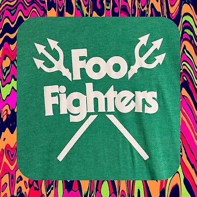 Buy Unworn Vintage FOO FIGHTERS  TOUR MERCH CONCERT T-Shirt S DEADSTOCK NOS • 59.99£