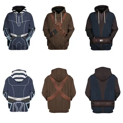 Buy Star Wars The Mandalorian Chewbacca Ahsoka Tano 3D Hoodies Sweatshirts Jackets • 16.80£