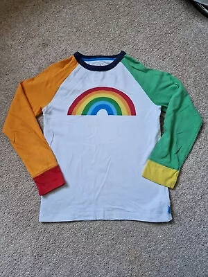 Buy Little Bird Rainbow Raglan Sleeve Top Age 7-8 Playwear • 3.49£