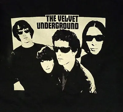 Buy XXL VELVET UNDERGROUND T-Shirt.  Death Punk Lou Reed John Cale • 15.11£