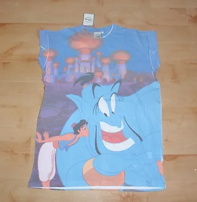 Buy Disney Ladies Aladdin And Genie T-shirt Primark - Various Sizes • 10.95£