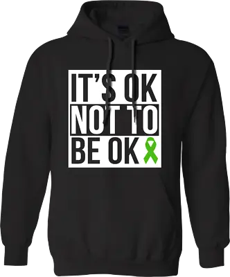 Buy It's Ok Not To Be Ok Hoodie Mental Health Autism Awareness Ribbon Youth Gifts • 16.99£