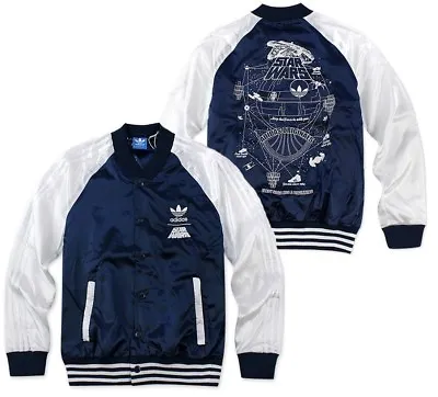 Buy New Amazing Adidas Originals X StarWars Jedi Varsity Jacket Hoodie Coat V33840  • 143.74£