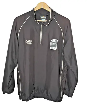 Buy Guinness Jacket Size Small Black Vintage Original Cotton Traders Rugby • 27.10£