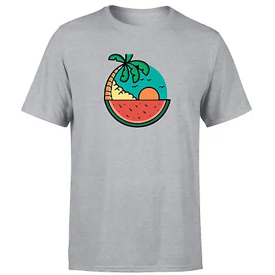 Buy Sunset Watermelon Unisex T Shirt Fruit Melon Lovers  Funny Retro Tee • 9.99£
