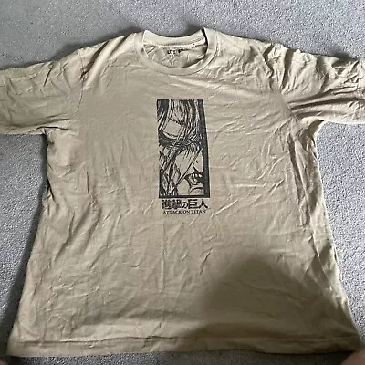 Buy UNIQLO Attack On Titan UT Graphic T-shirt Cotton 100% SIZE XL  • 0.99£
