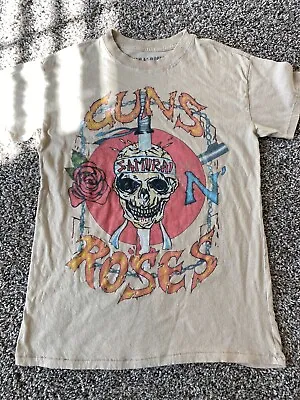 Buy Guns N Roses T Shirt XS Vintage Single Stitch Skull Sumari Y2K • 19.27£