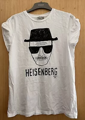 Buy ASOS White Breaking Bad Heisenberg T-shirt - Women’s UK 12 • 0.99£