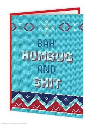 Buy Funny Rude Xmas Jumper Christmas Card Witty Amusing Comedy Humour Novelty Joke • 2.95£