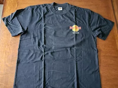 Buy Hard Rock Café Bangkok T-shirt Black Cotton Size XL • 10£