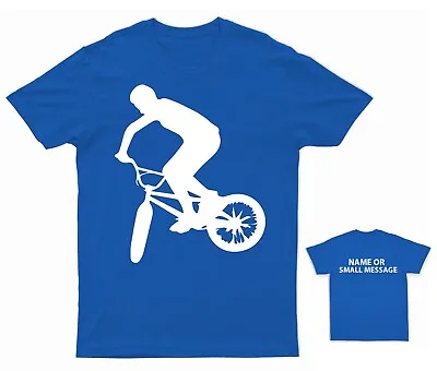 Buy BMX Stunt Prodigy - Kids Action-Packed Personalised T-Shirt • 10.95£