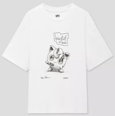 Buy New Uniqlo Daniel Arsham X Pokemon Jigglypuff Ut Tee T-shirt Womens Size Medium • 18.89£